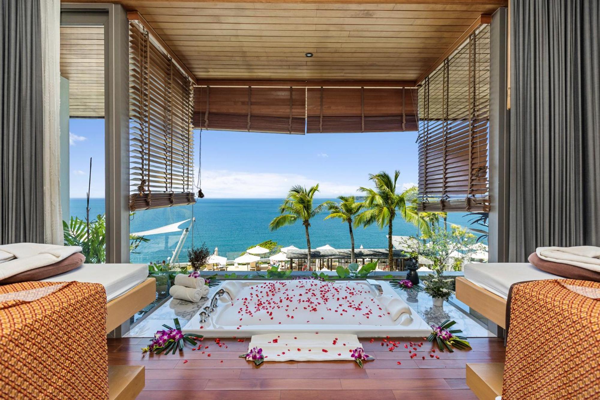 Cape Sienna Phuket Gourmet Hotel&Villas - SHA Extra Plus Strand Kamala Exterior foto Spa at the resort